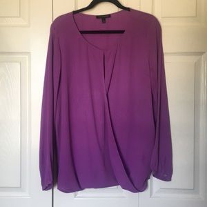 REDUCED! Banana Republic cross-front top